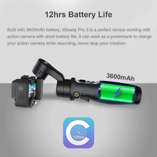 Hohem iSteadyPro 3 Handheld 3-Axis Gimbal Zwart