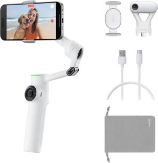De Insta360 Flow 2 Pro Bundle Summit White in één oogopslag