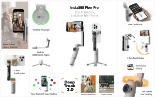 Insta360 Flow Pro Gray Standard Bundle