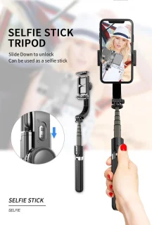 L08 Selfie Stick Gimbal