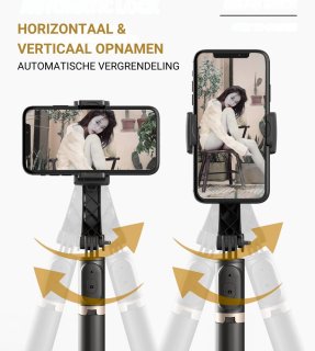 LEVANTU Gimbal Stabilisator Smartphone Tripod Selfiestick