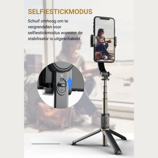 LEVANTU Gimbal Stabilisator Smartphone Tripod Selfiestick