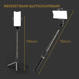 LEVANTU Gimbal Stabilisator Smartphone Tripod Selfiestick