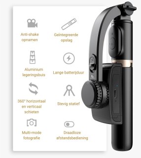 LEVANTU Gimbal Stabilisator Smartphone Tripod Selfiestick