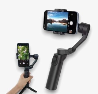 Lordani Luxe 3-assige Smartphone Gimbal Zwart