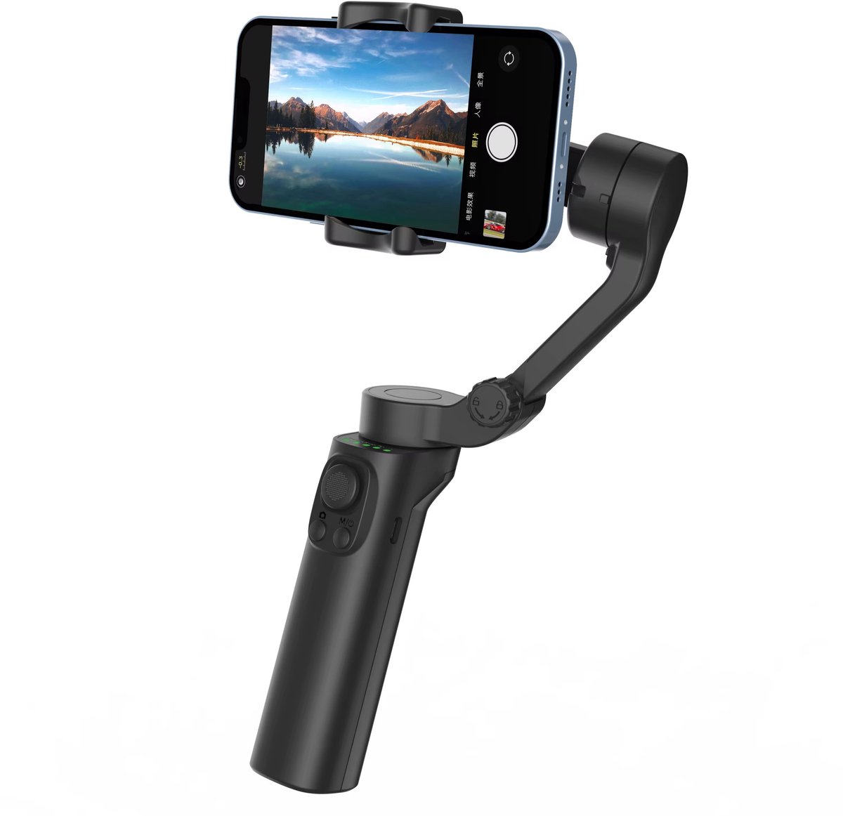 Wat vinden we goed aan de Lordani Luxe 3-assige Smartphone Gimbal Zwart