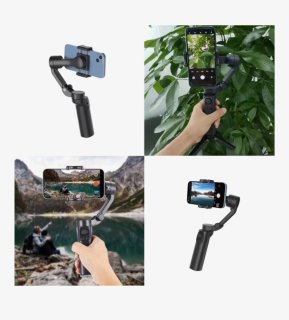 Lordani Luxe 3-assige Smartphone Gimbal Zwart