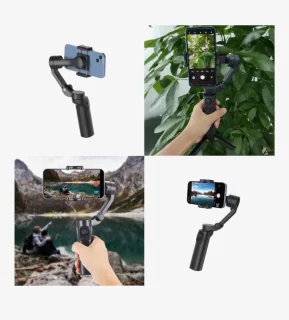 Lordani Luxe 3-assige Smartphone Gimbal Zwart