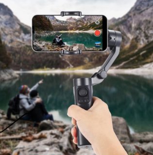 Lordani Luxe 3-assige Smartphone Gimbal Zwart