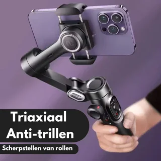 PureVolt 3-Assige Gimbal Selfiestick Statief