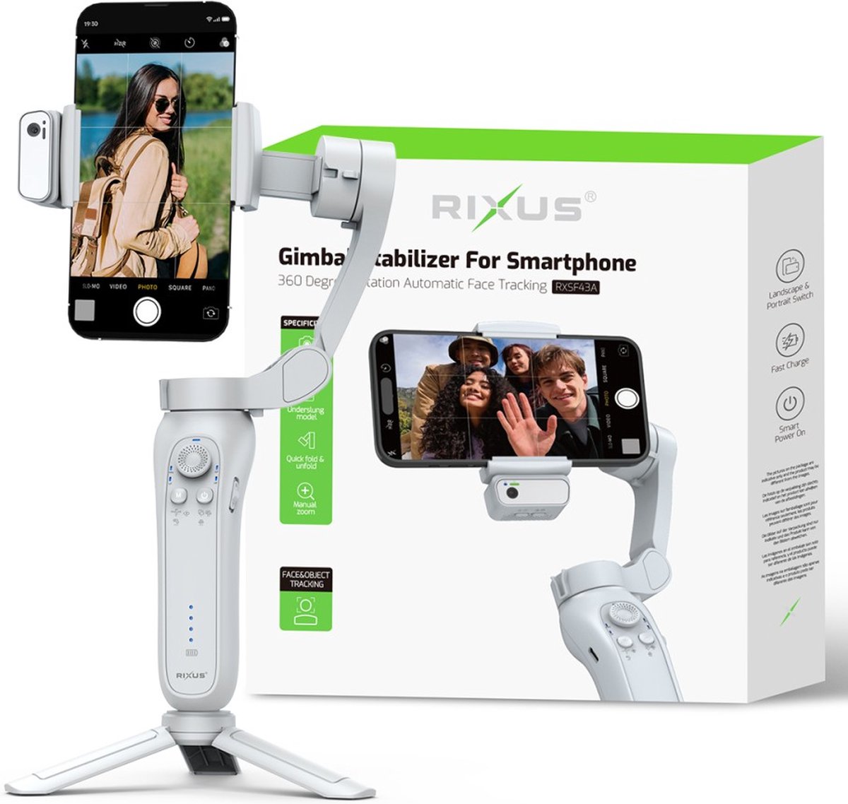Wat vinden we goed aan de Rixus RXSF43A AI Face Tracking Camera