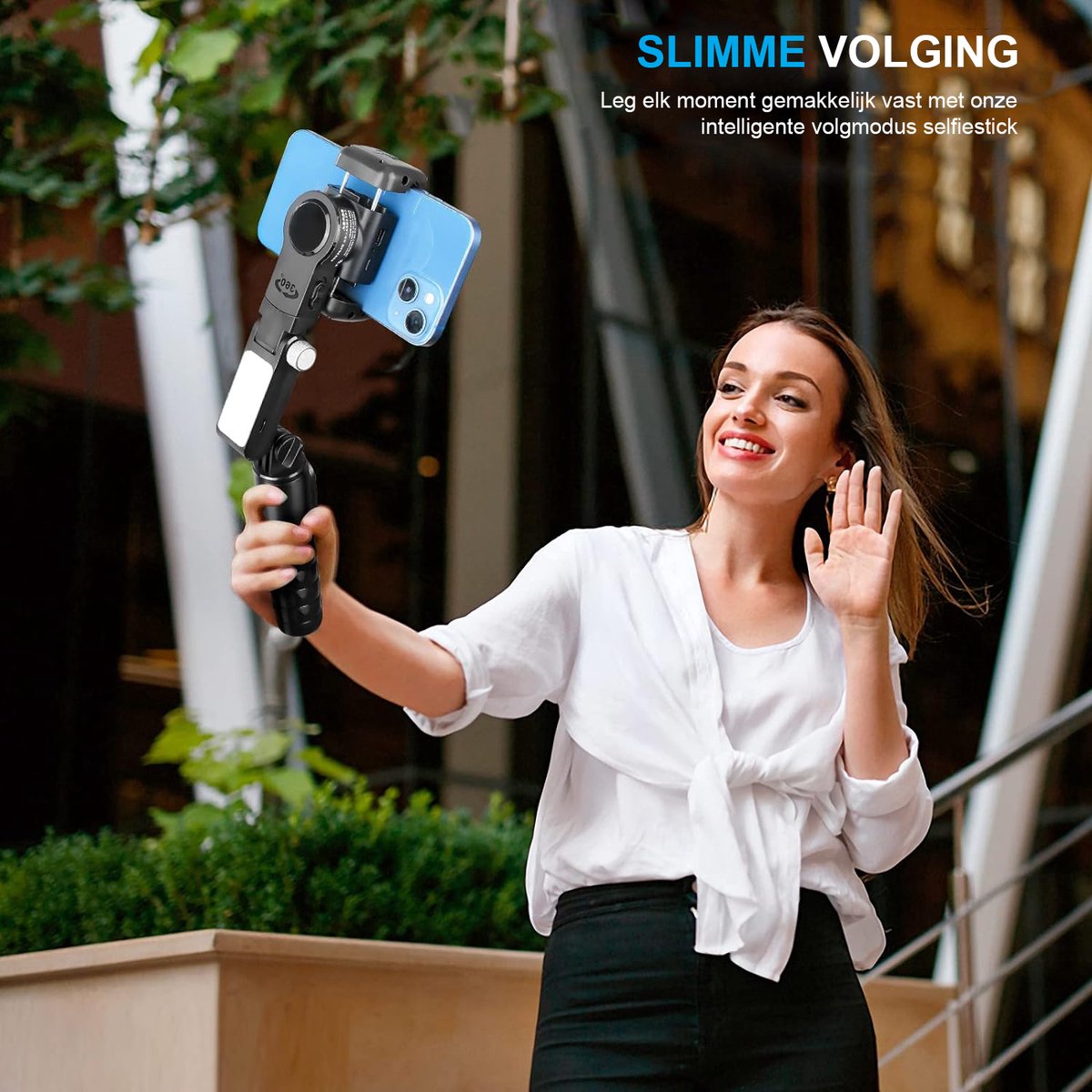Wat vinden we goed aan de Smartphone Gimbal Stabilizer Bluetooth Draagbaar