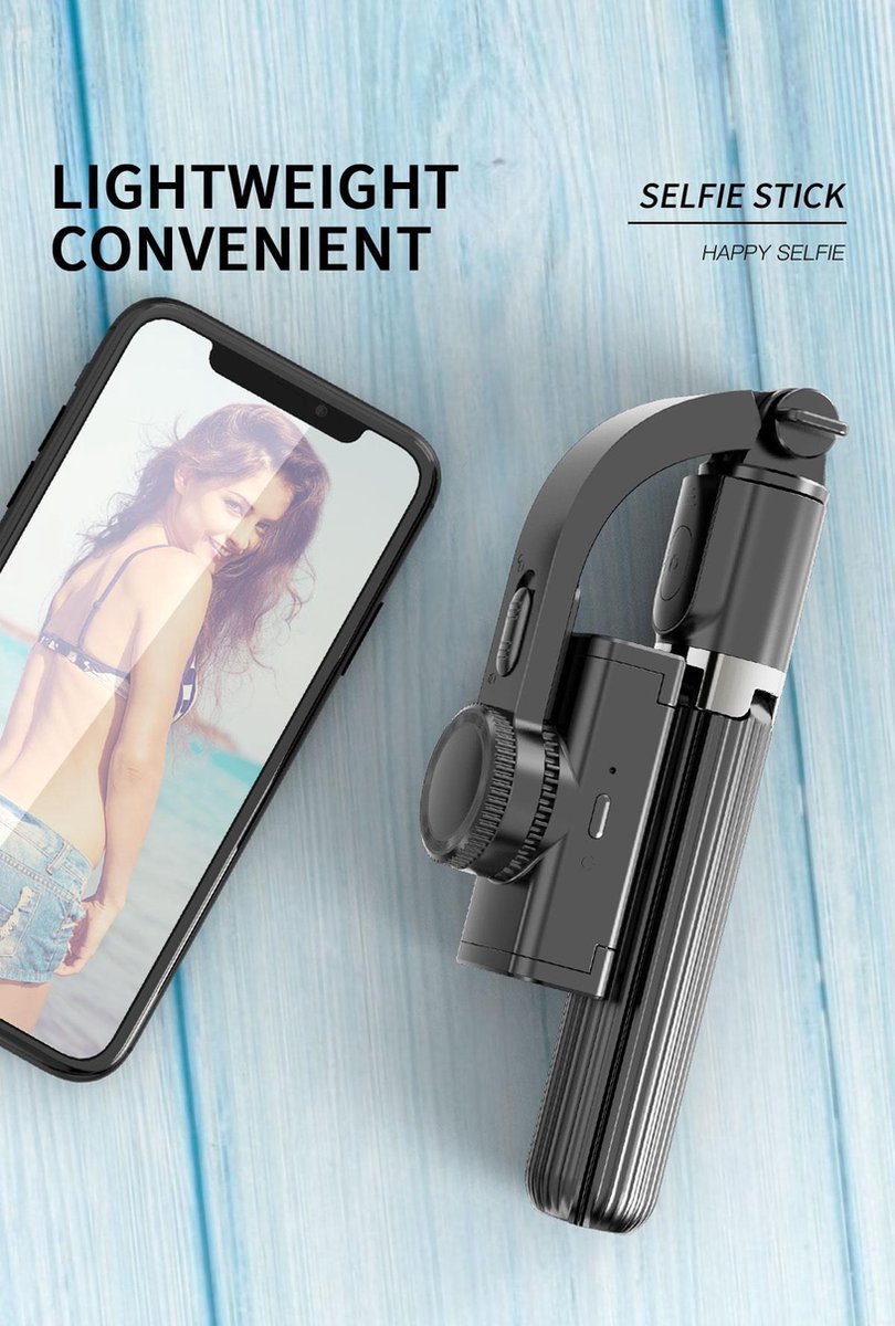 De StaBo L08 Smartphone Gimbal in één oogopslag