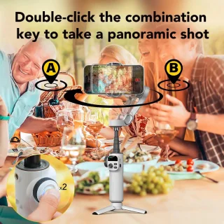 Stemily 3-assige Smartphone Gimbal