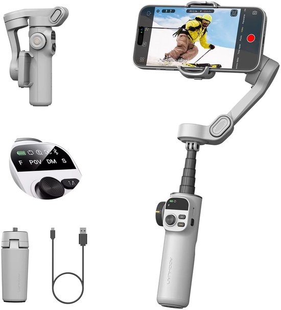 Stemily 3-assige Smartphone Gimbal review