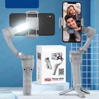 De TCmic Handheld Gimbal voor Smartphone en Spiegelloze camera - Wit in één oogopslag