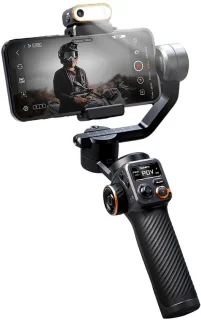 Universele 3-assige smartphone gimbal kit voor iPhone & Android – Zwart review