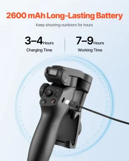 Universele 3-assige Smartphone Gimbal Stabilisator