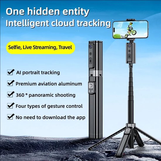 Viatel Intellig Selfie Stick Gimbal Telefoonhouder review