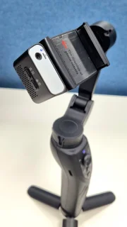 Wuff Gimbal 3-assige Telefoon Stabilisator Zwart