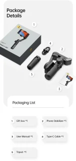 Yoin Smartphone Stabilisator