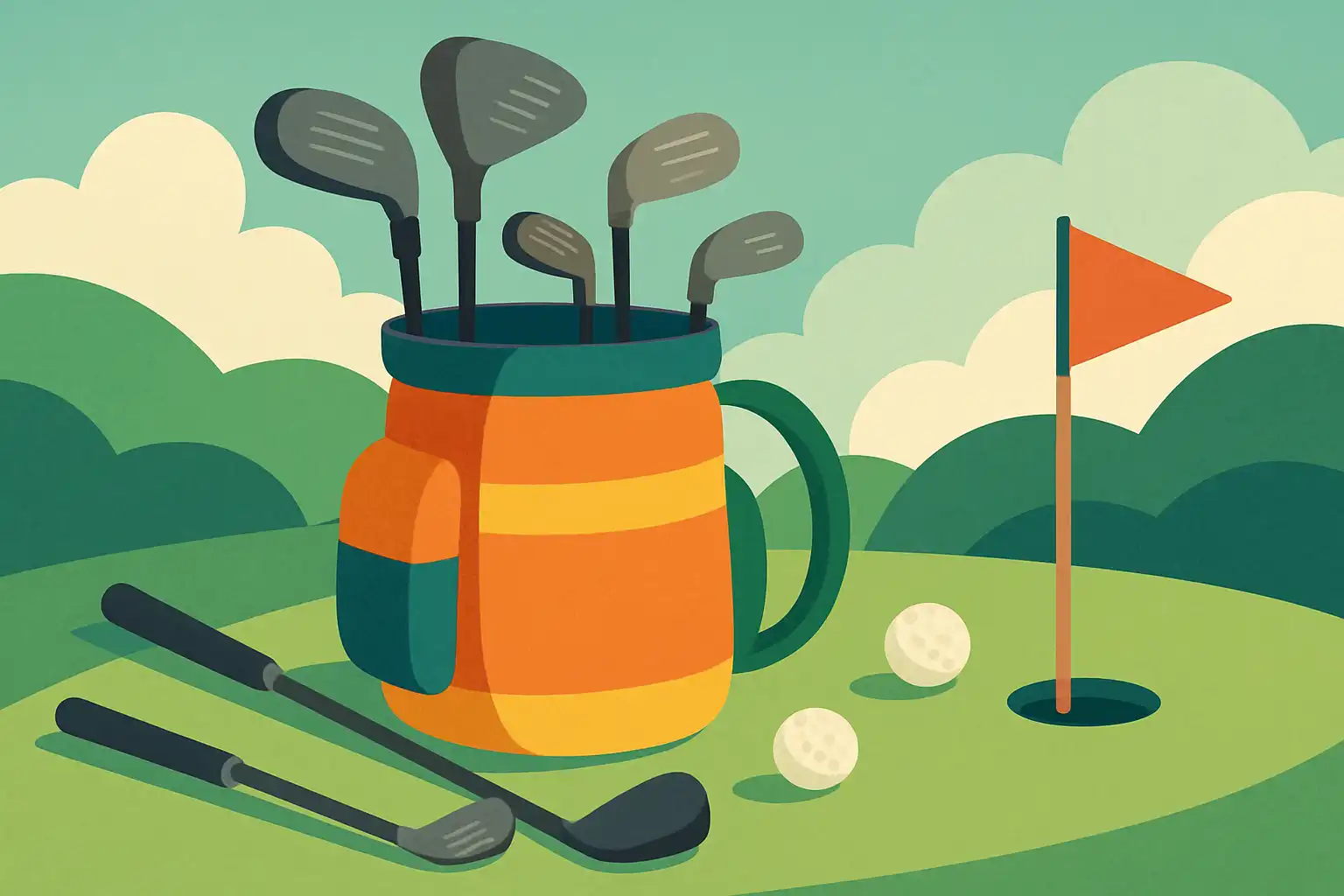 Golfset voor gezinnen: zo richt je één tas in voor ouders en kinderen