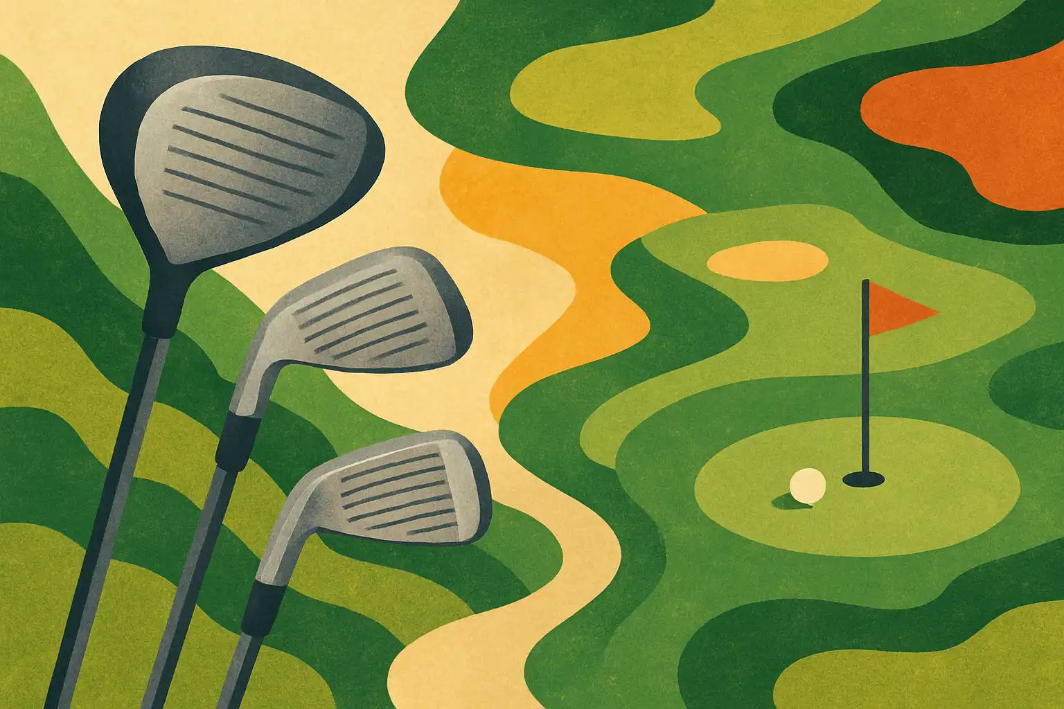 Niet elke golfset past elke baan: zo stel je jouw set samen op basis van baancondities