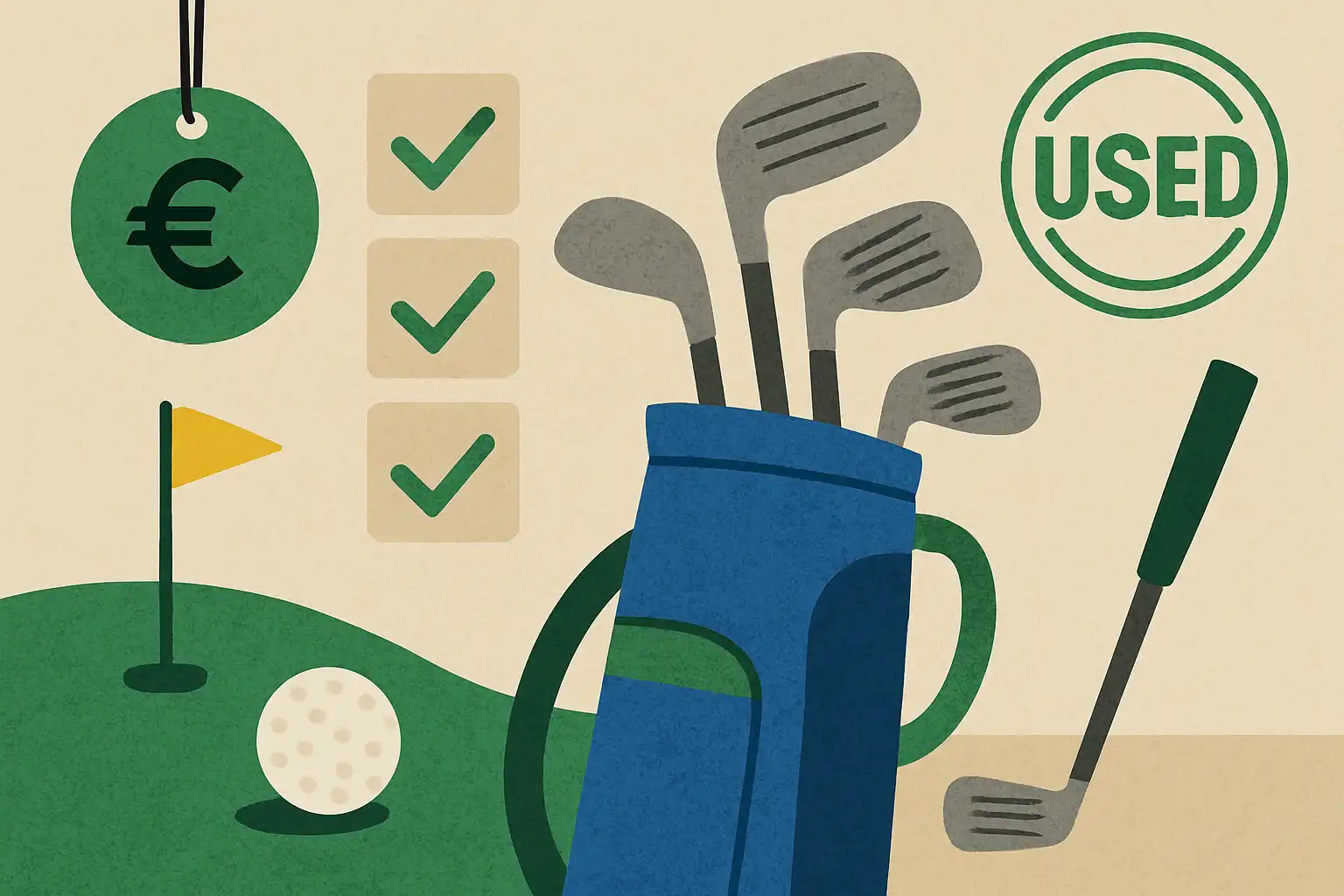 Tweedehands golfsets kopen: de slimme checklist die je honderden euro’s bespaart