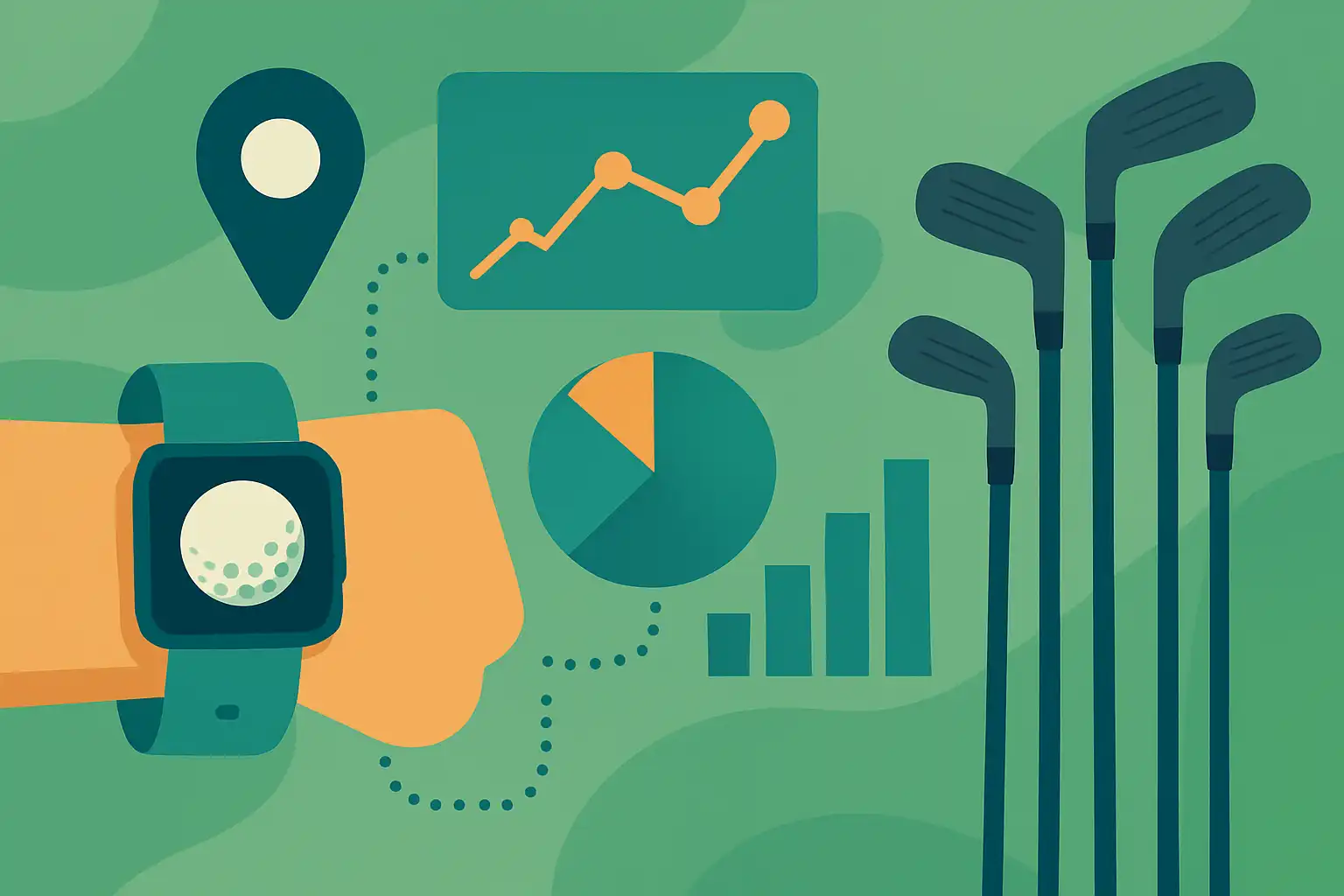 Zo laat je wearable-data je golfset slimmer kiezen
