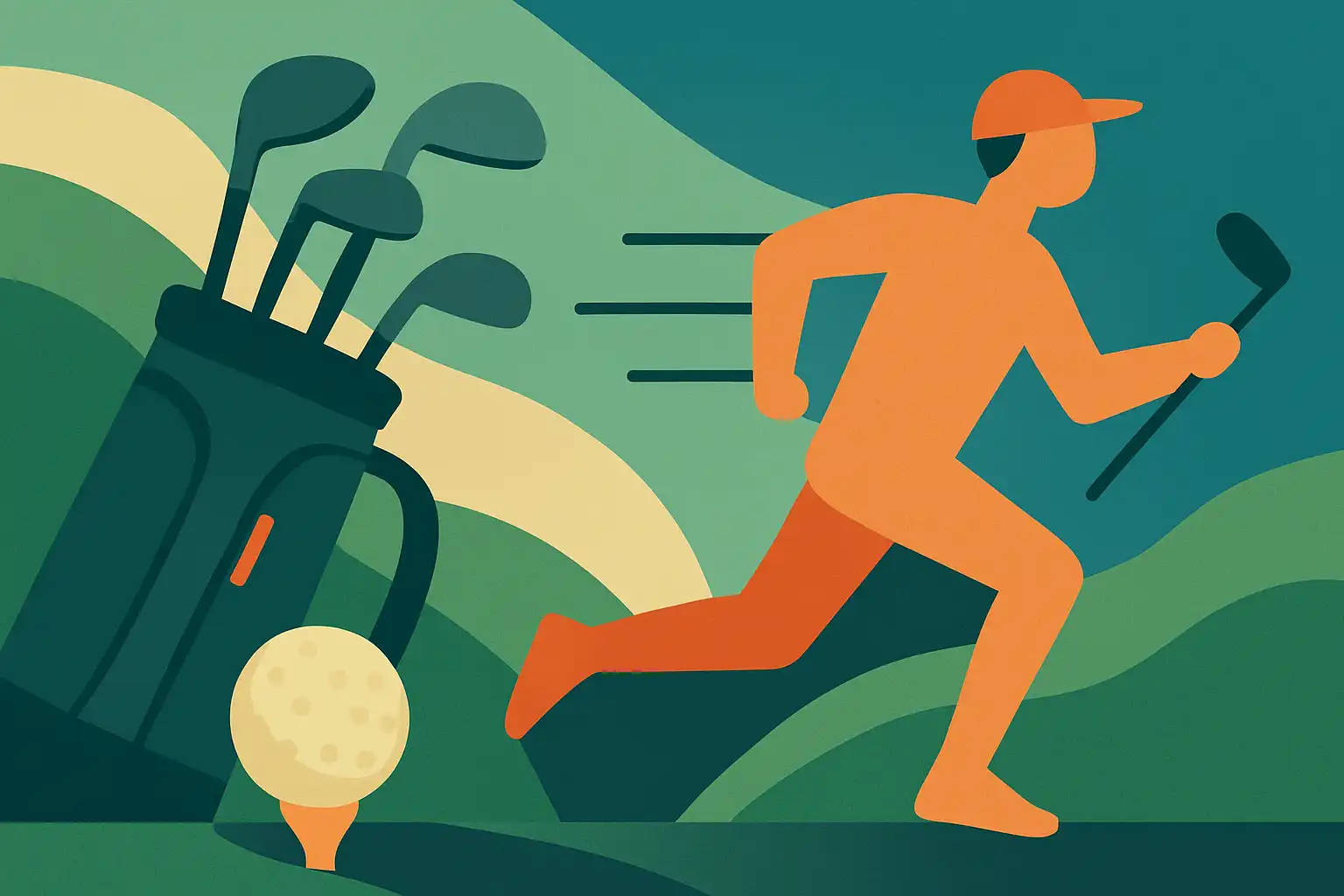 Zo stel je de ideale golfset samen voor speed golf: minder clubs, meer snelheid