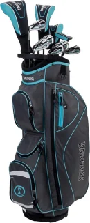 Volledige Linkshandige Dames Golfset Spalding Ladies SX35 Cart Bag Full Package Set