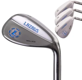 Premium Gesmede Golfwiggen voor Heren - 52, 56, 60 Graden - Ideaal Golfcadeau