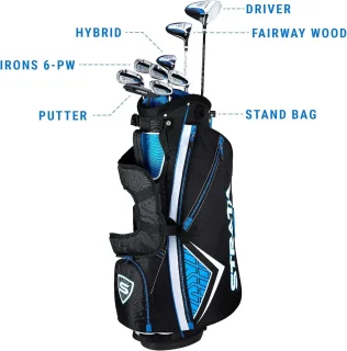 12-delige heren golfset