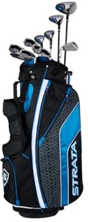 Complete 16-delige heren golfset — veel speelplezier en vergevingsgezindheid voor de serieuze recreant