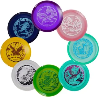 8-delige discgolf startset