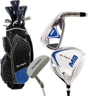Ben Sayers M8: complete en vergevingsgezinde golfset met cartbag