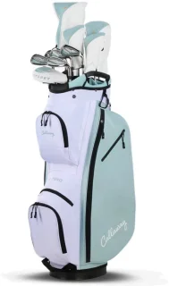 Callaway Reva dames golfset met cartbag groen wit