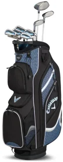 Wat vinden we goed aan de Callaway Solaire Light Blue dames golfset met cartbag