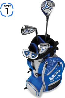 Callaway XJ1 Blauw 7-Delige Junior Golfset Links 3-5 Jaar