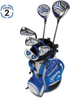 Callaway XJ2 Junior Golfset Blauw Links 10-Delig