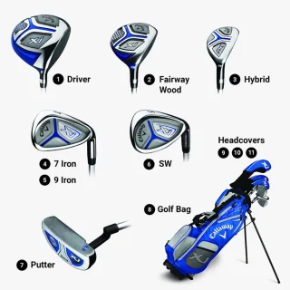 Callaway XJ3 Junior Golfset 12-delig Links