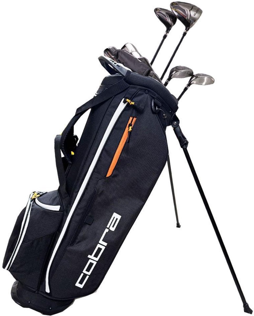 De Cobra Fly XL Complete Golfset 15-delig Steel Shaft met Standbag in één oogopslag