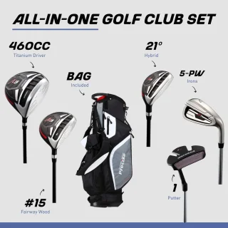 Compleet 14-delige Heren Golfset (Rechtshandig/Linkshandig)