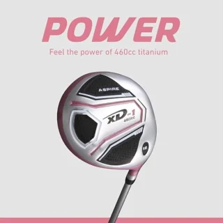 Complete damesgolfset – Driver, hybriden & ijzers (lengte 5'–5'3")