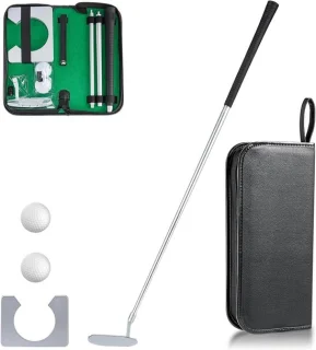 Complete golf putter set met afneembare mini wave putter