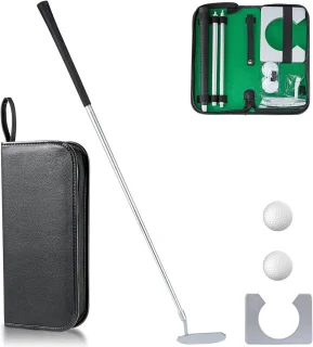 De Complete Golf Set voor Binnen - Putting Cup & Reislijn in één oogopslag