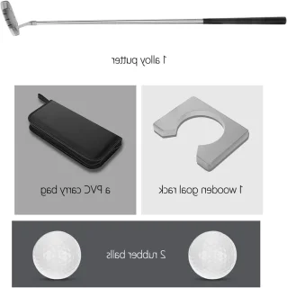 Wat vinden we goed aan de Complete Golf Set voor Binnen - Putting Cup & Reislijn