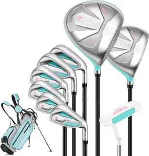 Complete golfclubset dames 9/12 stuks