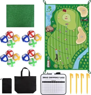 Complete Golfset - Alles voor chipping en kort spel, thuis en buiten