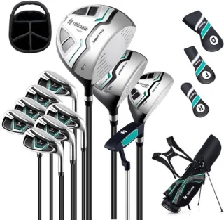 Complete golfset heren 12-delig met tas